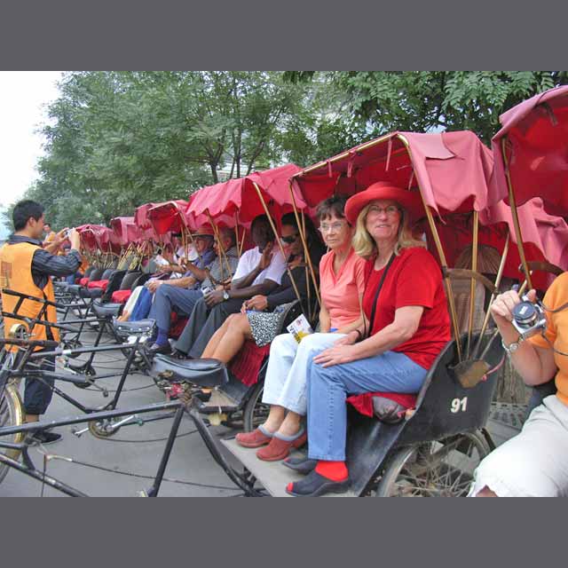 Old Beijing from Pedicab
